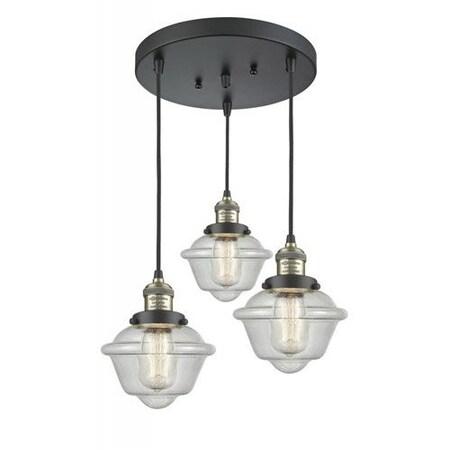 Innovations Lighting 3 Light Multi-Pendant 211/3-BAB-G534